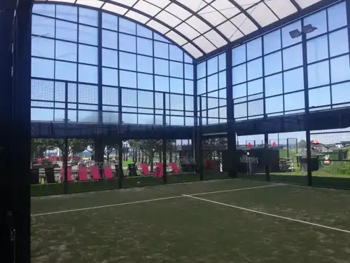 Padel Court covered with canopy